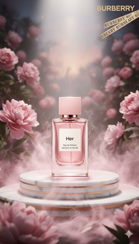 Burberry Her eau de parfum vista de perfume