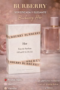 Burberry Her eau de parfum vista de perfume