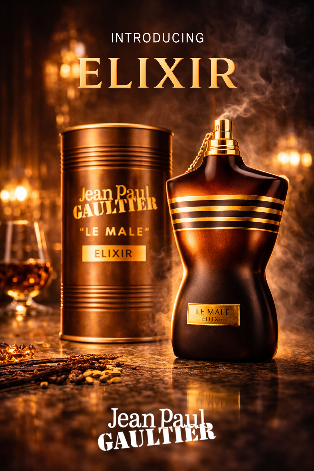 JEAN PAUL GAULTIER LE MALE ELIXIR perfume original