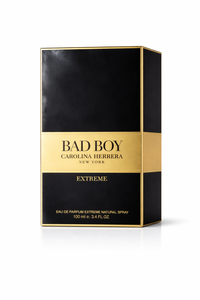 BAD BOY EXTREME – Carolina Herrera

Eau de Parfum Extreme 100ml / 3.4oz vista de perfume
