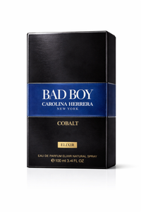 BAD BOY COBALT ELIXIR – Carolina Herrera
Eau de Parfum Elixir 100ml / 3.4oz vista de perfume