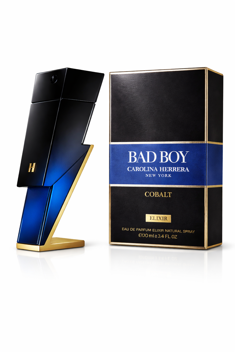 BAD BOY COBALT ELIXIR – Carolina Herrera
Eau de Parfum Elixir 100ml / 3.4oz perfume original
